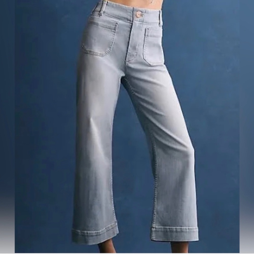 Edit
Maeve - The Colette Wide Leg Cropped Jeans! Size 26